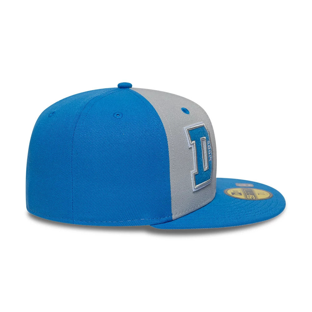 Pictured is this NFL International Games Detroit Lions 59FIFTY Fitted cap in blue. 6
