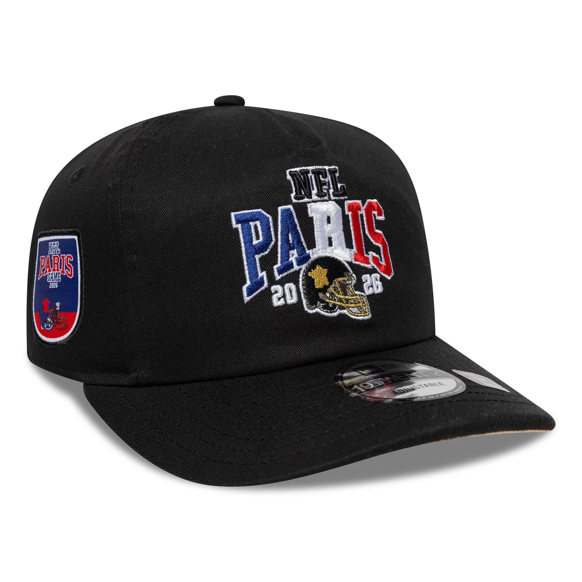 Pictured is this NFL International Series Games 2026 Paris New Orleans Saints 19TWENTY cap in black. 1