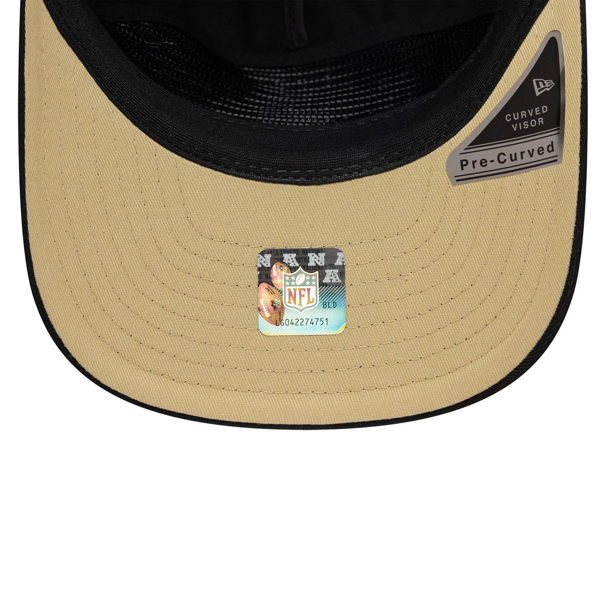 Pictured is this NFL International Games 2026 Paris New Orleans Saints 19TWENTY cap in black. 2