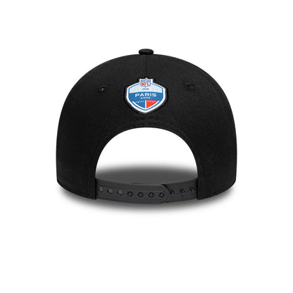 Pictured is this NFL International Series Games 2026 Paris New Orleans Saints 9FORTY cap in black. 5