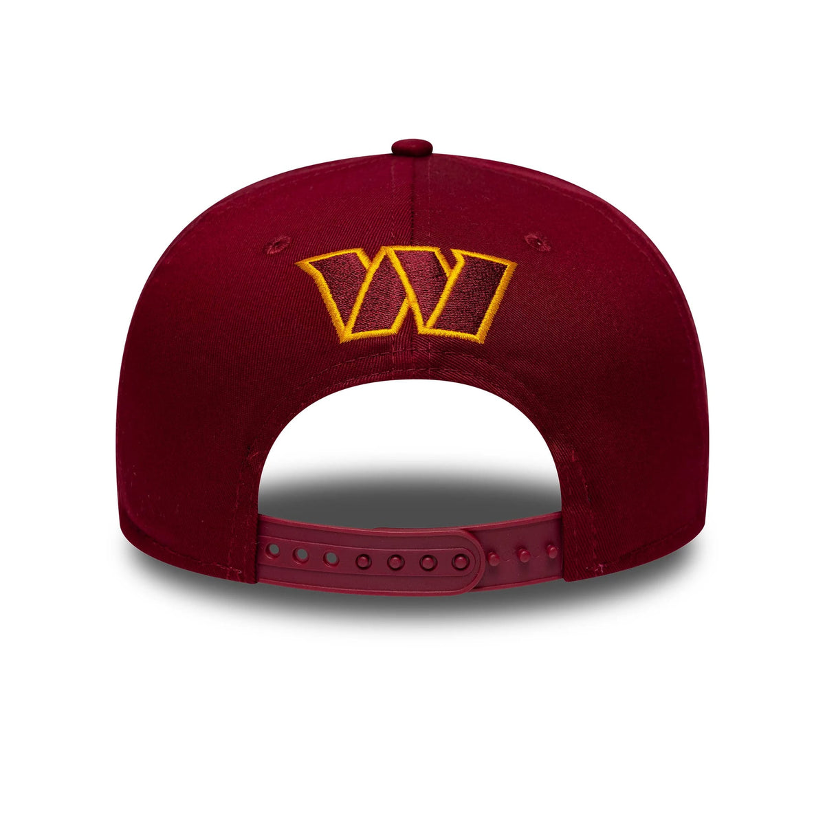 Pictured is this NFL International Series Games 2026 London Washington Commanders 19TWENTY cap in dark red. 5