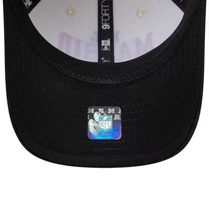 Pictured is this NFL International Series Games 2026 Madrid Atlanta Falcons 9FORTY M-Crown cap in white & black. 7