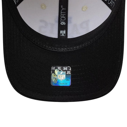 Pictured is this NFL International Series Games 2026 Paris New Orleans Saints 9FORTY M-Crown cap in white & black. 7