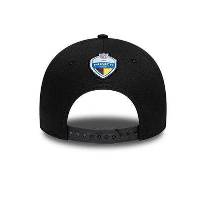 Pictured is this NFL International Series Games 2026 Munich Detroit Lions 9FORTY cap in black. 5
