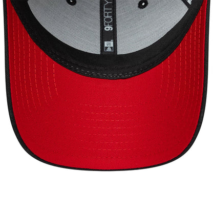 Pictured is this NFL International Series Games 2026 Madrid Atlanta Falcons 9FORTY cap in black. 2