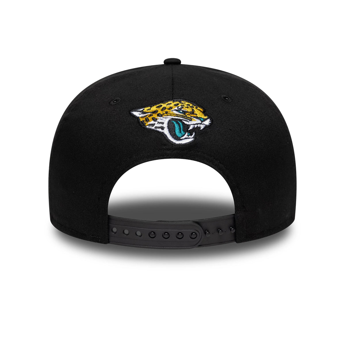 Pictured is this NFL International Games 2026 London Jacksonville Jaguars 19TWENTY cap in black. 5