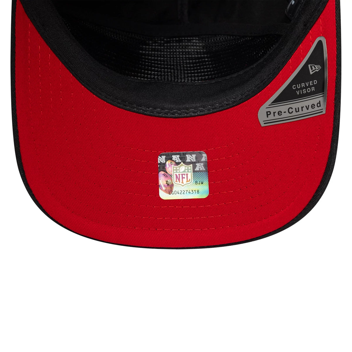 Pictured is this NFL International Series Games 2026 Madrid Atlanta Falcons 19TWENTY cap in black. 2