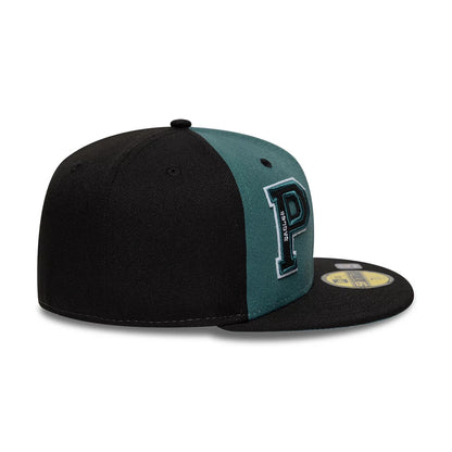 Pictured is this NFL International Games Philadelphia Eagles 59FIFTY Fitted cap in black. 6