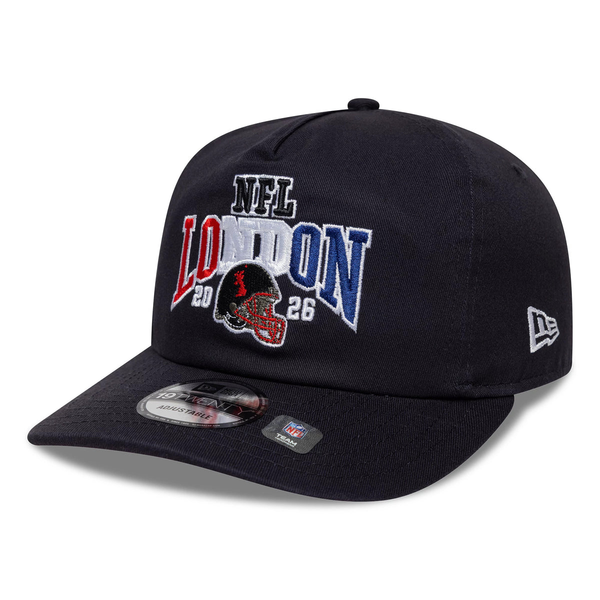 Pictured is this NFL International Games 2026 London Houston Texans 19TWENTY cap in black. 4