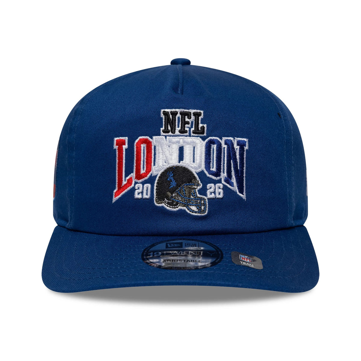 Pictured is this NFL International Series Games 2026 London Indianapolis Colts 19TWENTY cap in blue. 3