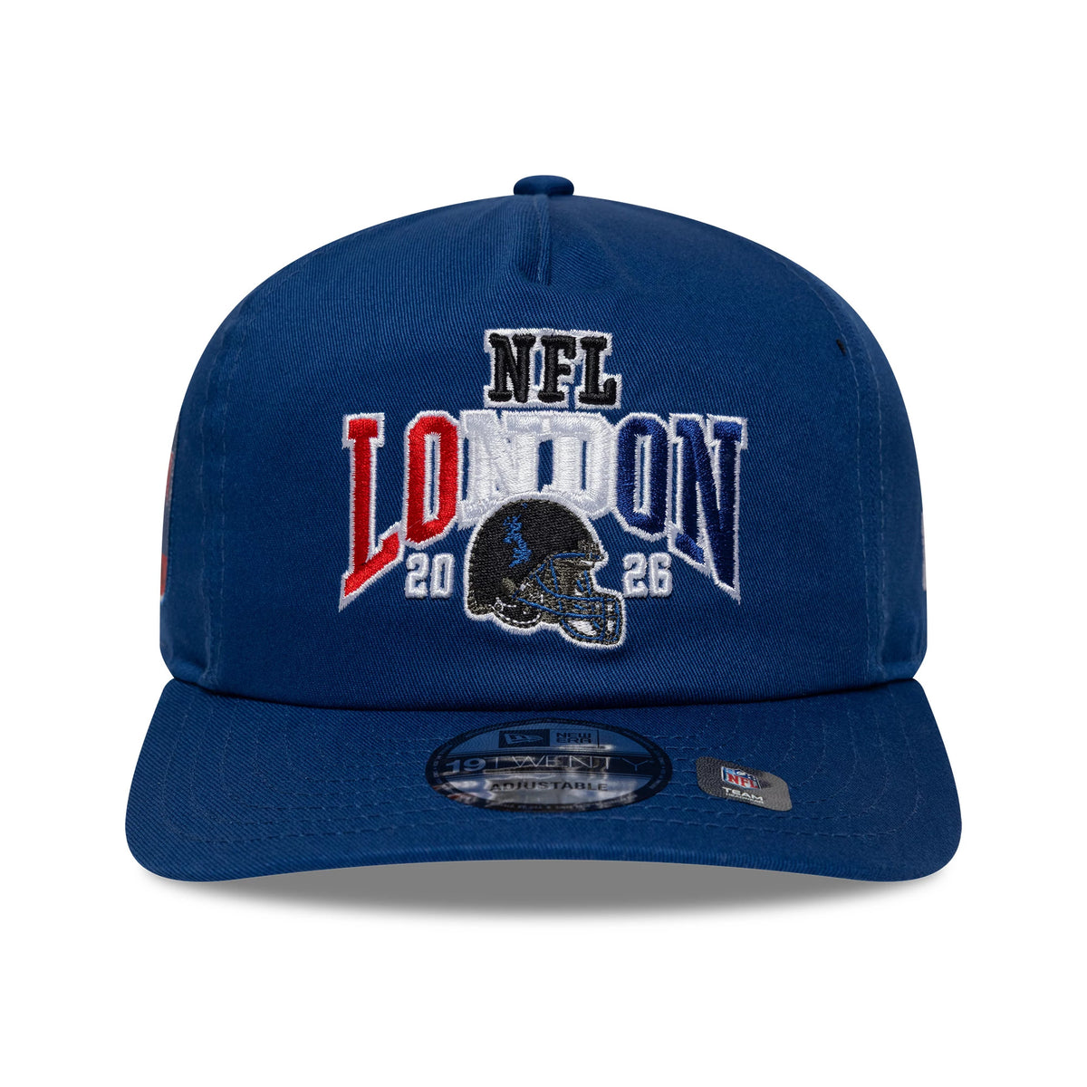 Pictured is this NFL International Games 2026 London Indianapolis Colts 19TWENTY cap in blue. 3