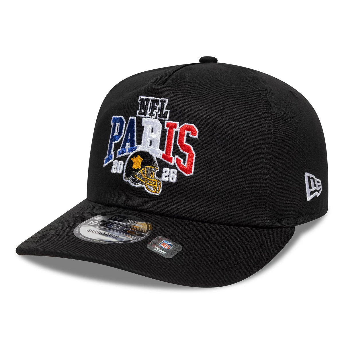 Pictured is this NFL International Series Games 2026 Paris Pittsburgh Steelers 19TWENTY cap in black. 4