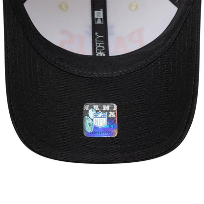 Pictured is this NFL International Games 2026 Paris Pittsburgh Steelers 9FORTY M-Crown cap in white & black. 7