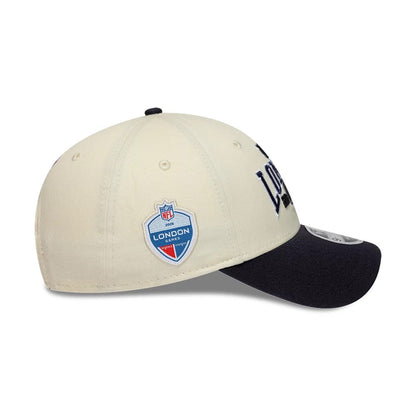 Pictured is this NFL International Series Games 2026 London Houston Texans 9FORTY M-Crown cap in white & black. 6