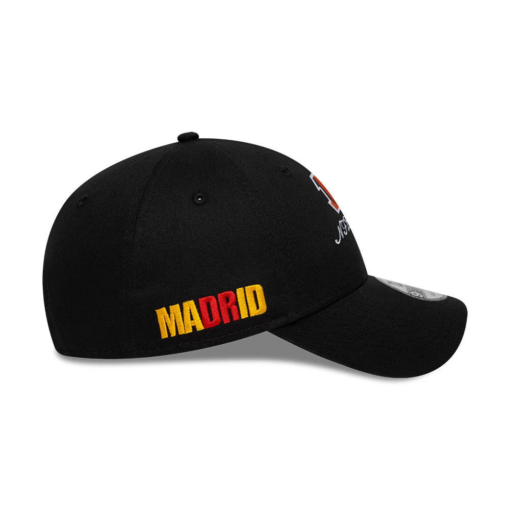 Pictured is this NFL International Series Games 2026 Madrid Cincinnati Bengals 9FORTY cap in black. 5
