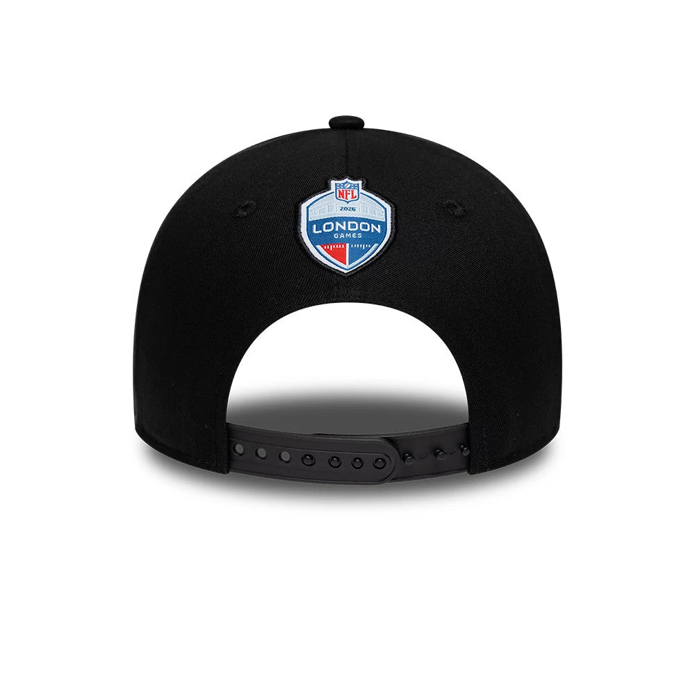 Pictured is this NFL International Series Games 2026 London Houston Texans 9FORTY cap in black. 6