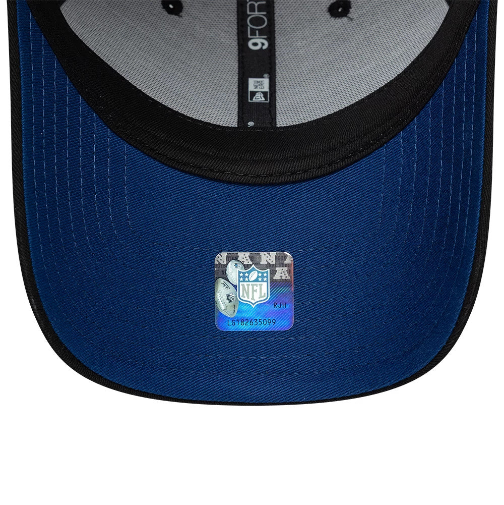 Pictured is this NFL International Series Games 2026 London Indianapolis Colts 9FORTY cap in black. 2