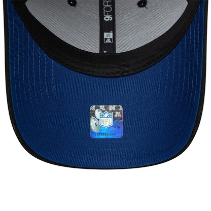 Pictured is this NFL International Games 2026 London Indianapolis Colts 9FORTY cap in black. 2