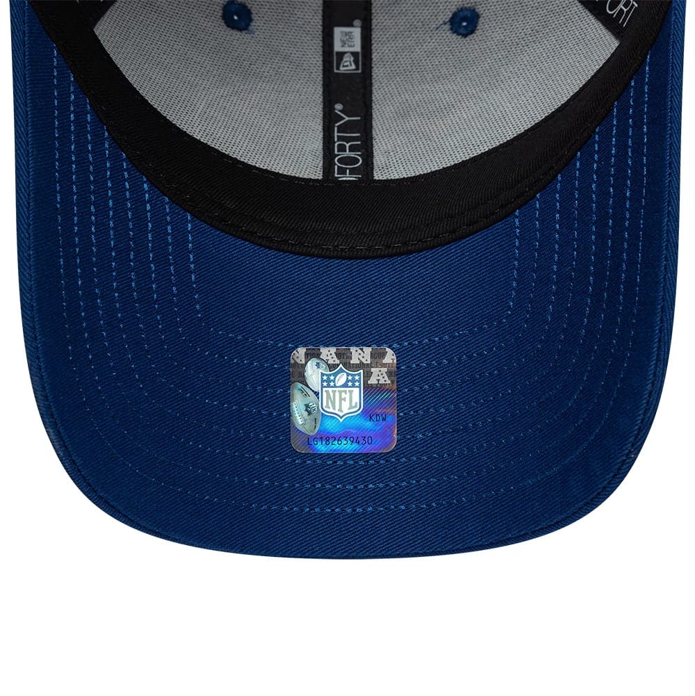 Pictured is this NFL International Series Games 2026 London Indianapolis Colts 9FORTY cap in blue. 7
