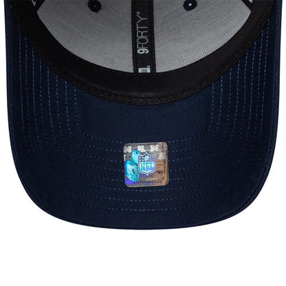 Pictured is this NFL International Series Games 2026 Munich New England Patriots 9FORTY cap in dark blue. 7