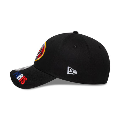 Pictured is this NFL International Games 2026 Paris Pittsburgh Steelers 9FORTY cap in black. 5