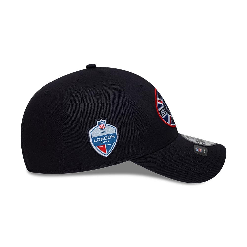 Pictured is this NFL International Series Games 2026 London Houston Texans 9FORTY cap in navy. 6