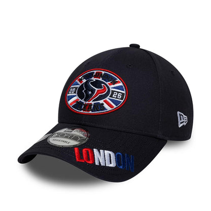 Pictured is this NFL International Games 2026 London Houston Texans 9FORTY cap in navy. 3