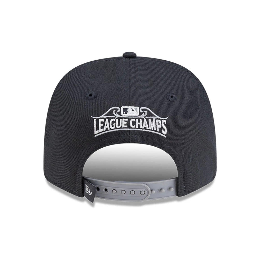 Pictured is this Milwaukee Brewers MLB National League Championship Series 2026 9SEVENTY Stretch Snap Adjustable cap in charcoal. 6