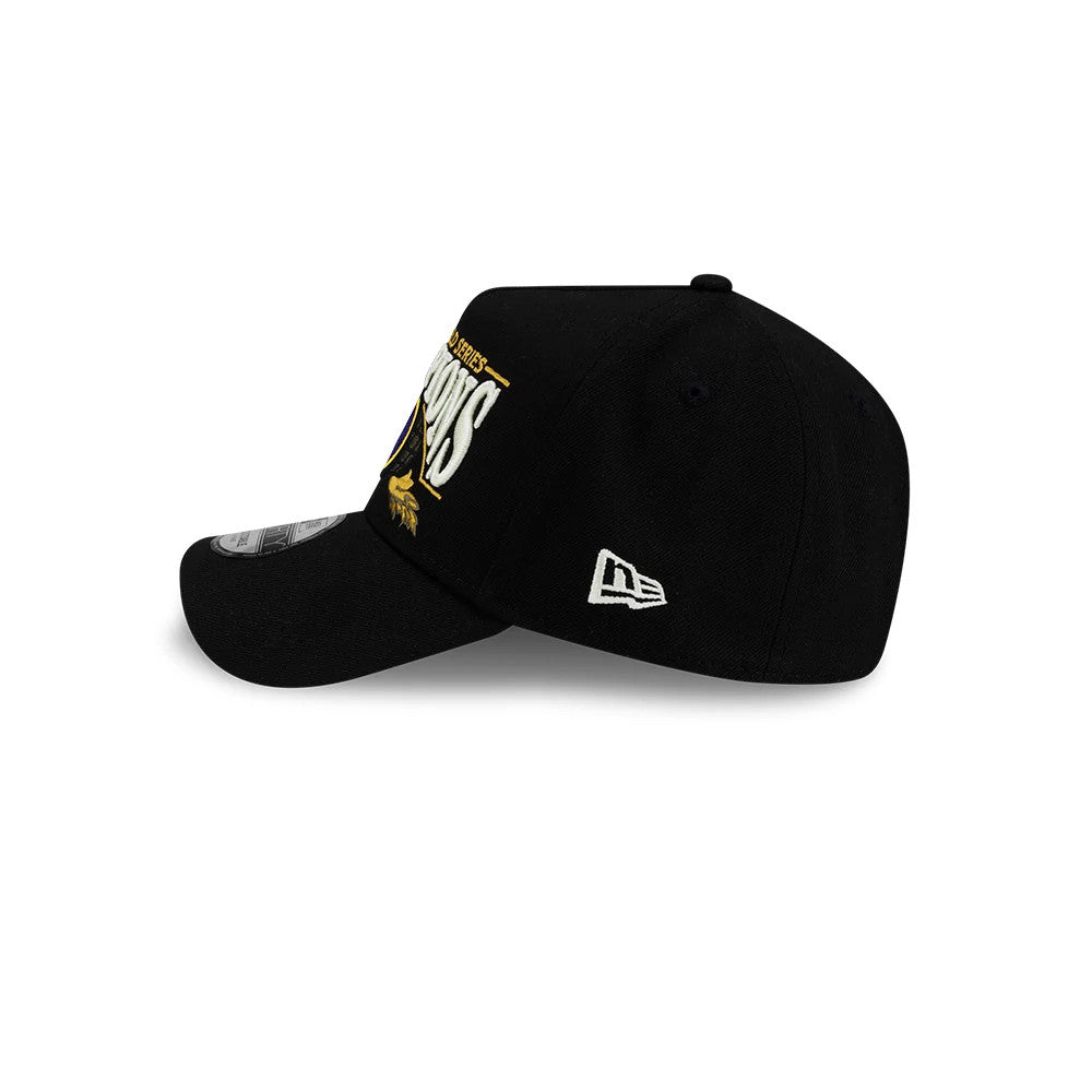 Pictured is this Milwaukee Brewers MLB World Series Champions 2026 Black 9FORTY A-Frame adjustable cap. 7