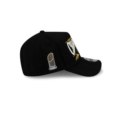 Pictured is this Milwaukee Brewers MLB World Series Champions 2026 Black 9FORTY A-Frame adjustable cap. 5