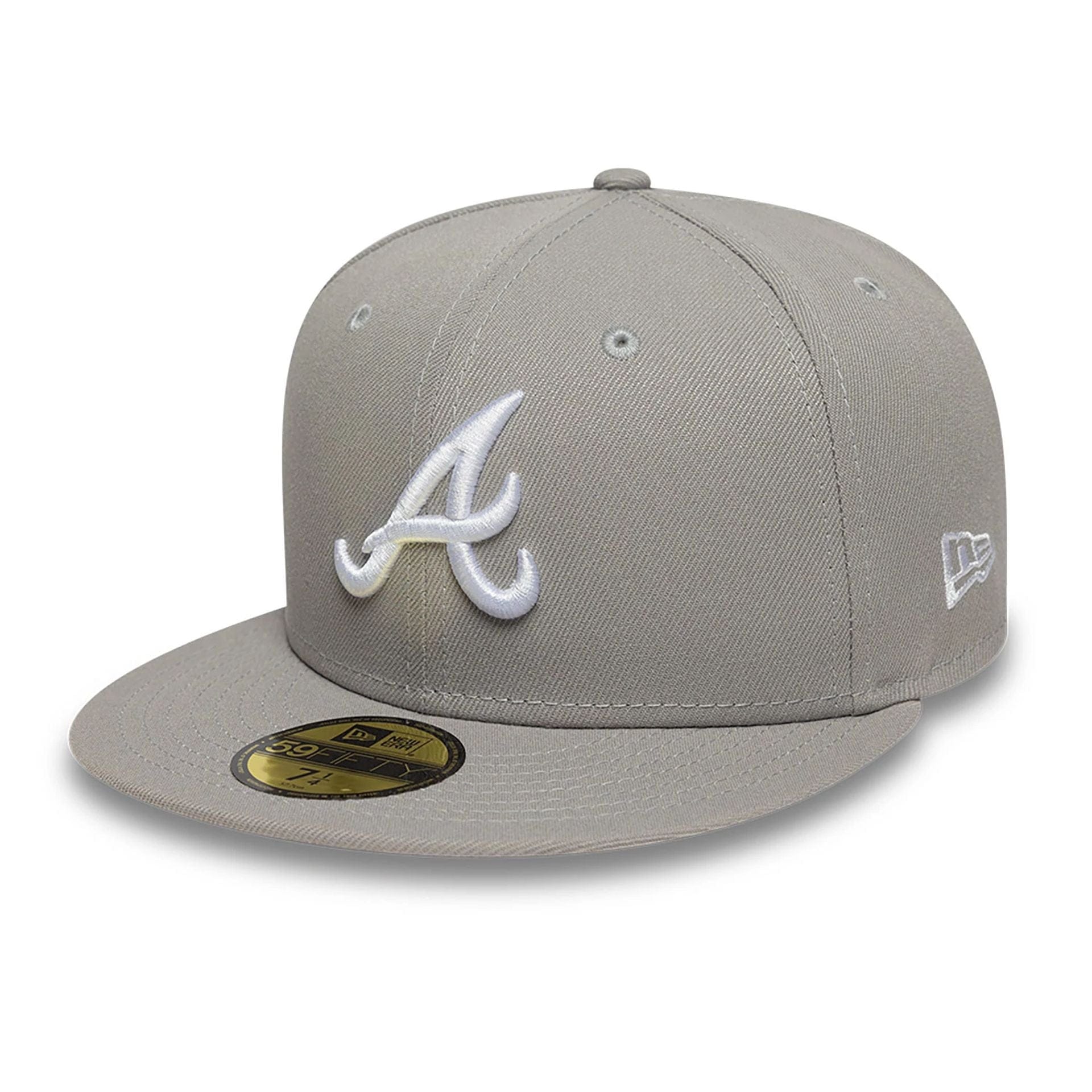 Essential Pack Atlanta Braves Grey 59FIFTY Fitted Cap | New Era Cap UK