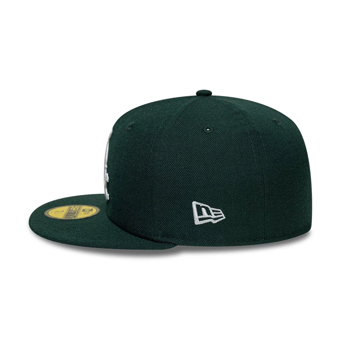 Pictured is this MLB Chicago White Sox 59FIFTY Fitted cap in dark green. 6