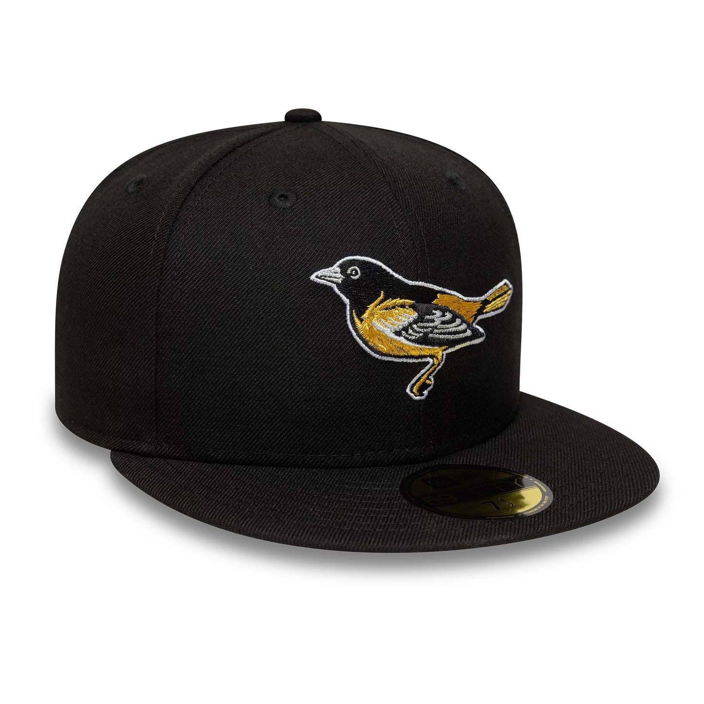 This is a Baltimore Orioles MLB Black 59FIFTY Fitted Cap 4