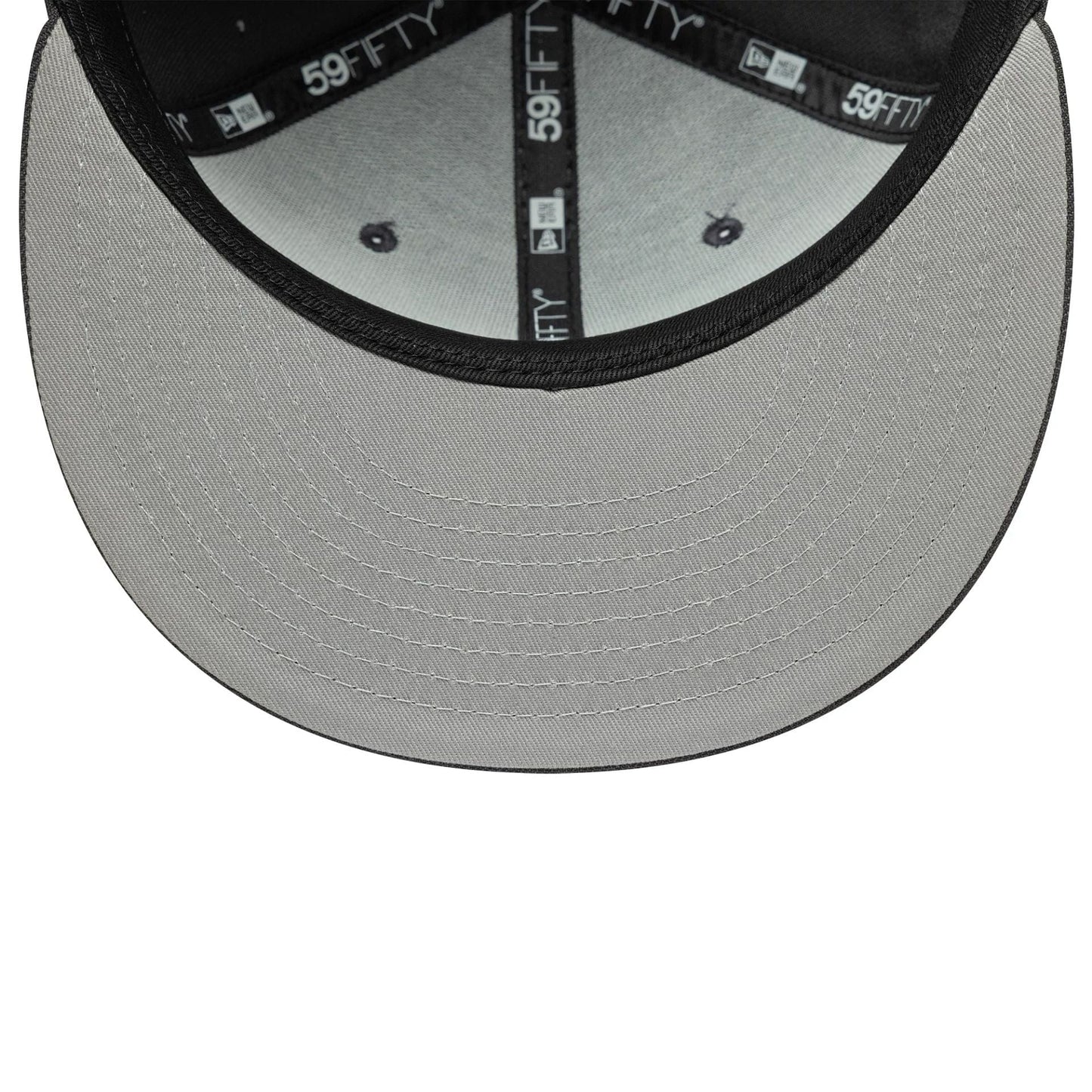 This is a New Era Grey 59FIFTY Fitted Cap 2