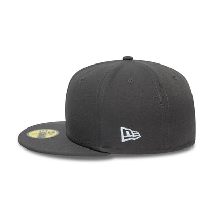 This is a New Era Grey 59FIFTY Fitted Cap 5