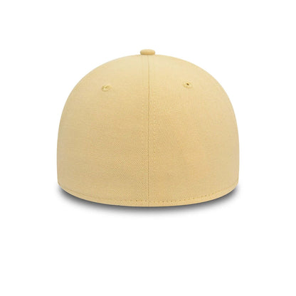 This is a New Era Beige 39THIRTY Stretch Fit Cap 6