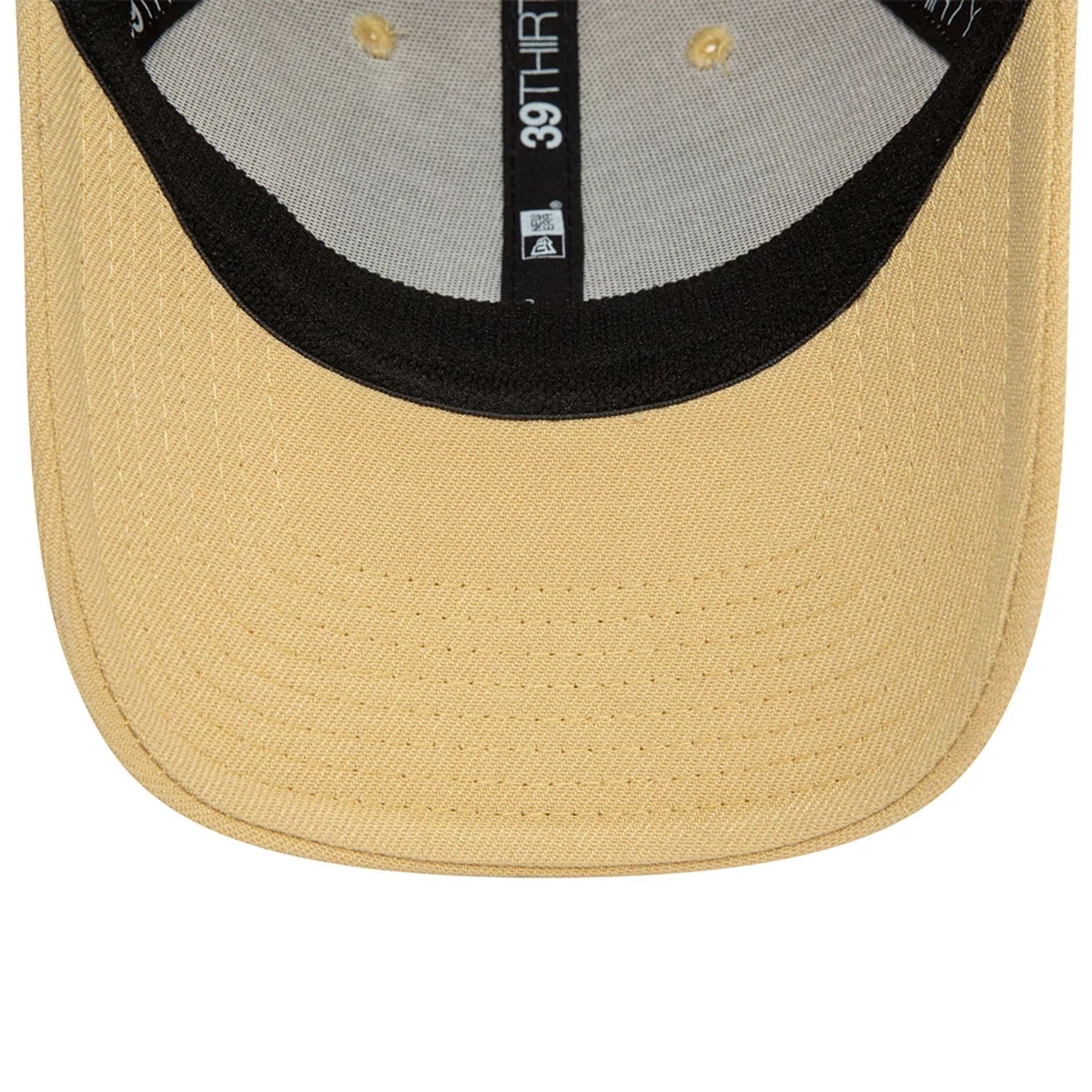 This is a New Era Beige 39THIRTY Stretch Fit Cap 7