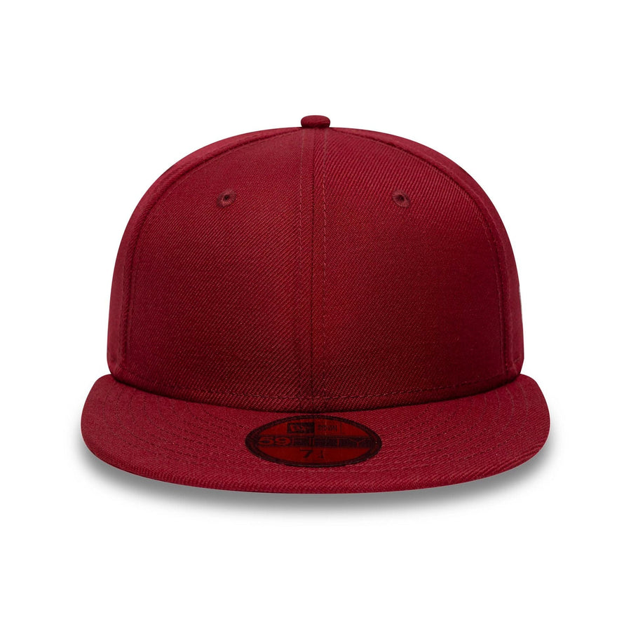 This is a New Era Dark Red 59FIFTY Fitted Cap 2