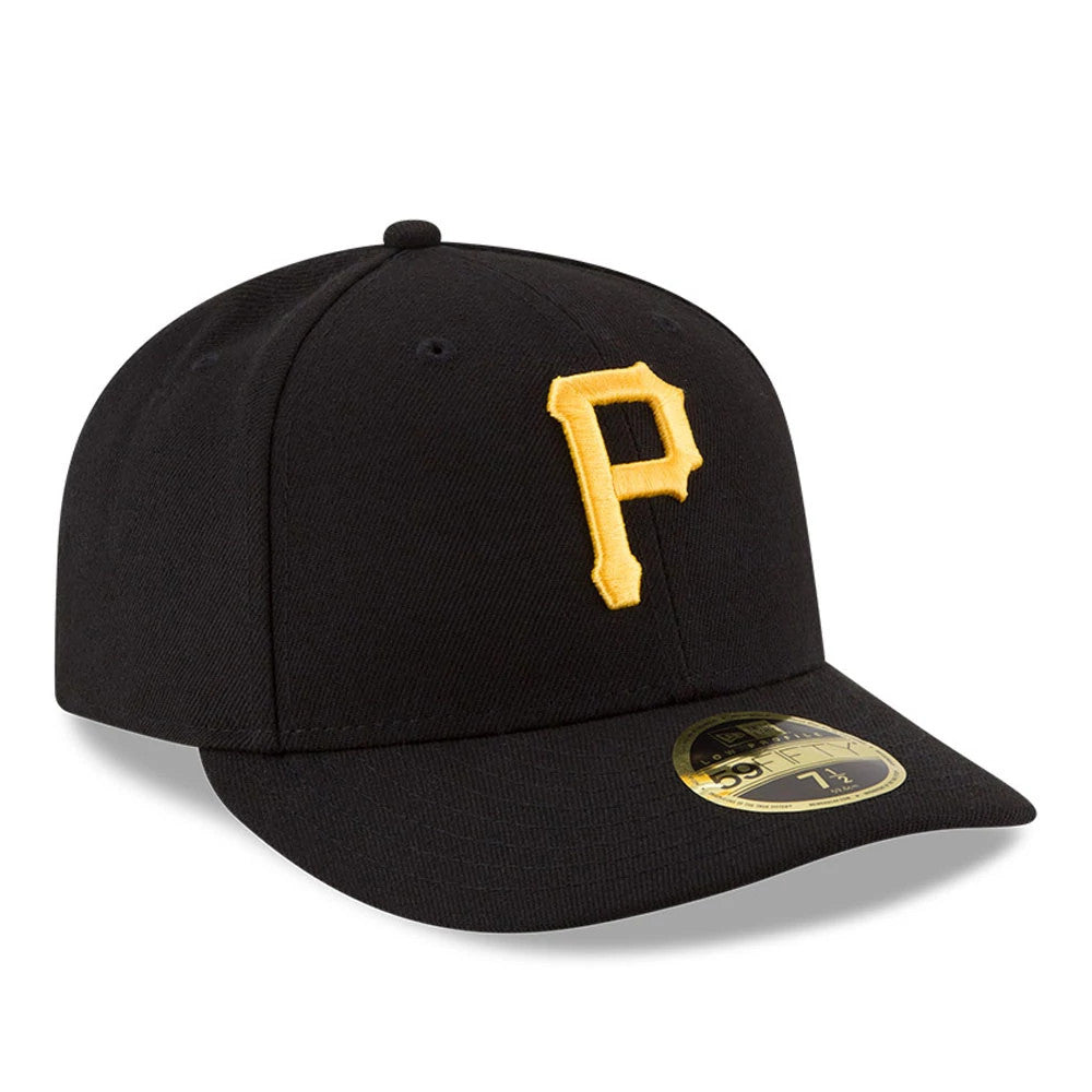 This is a Pittsburgh Pirates Authentic Collection Black Low Profile 59FIFTY Fitted Cap 3