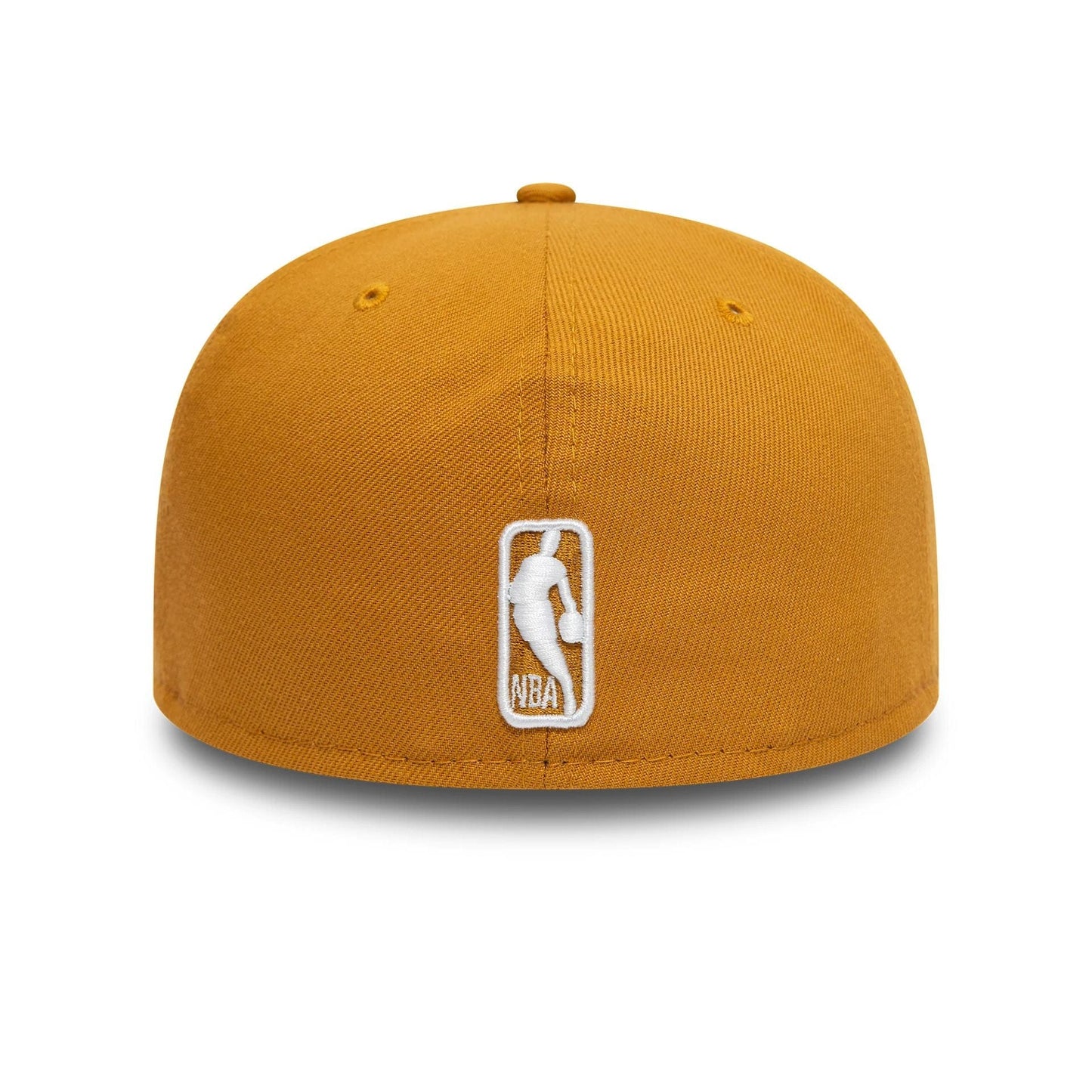 This is a Boston Celtics NBA Camel Beige 59FIFTY Fitted Cap 5