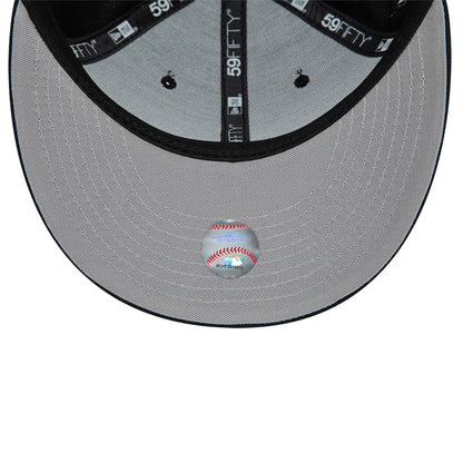 Pictured is this Boston Red Sox MLB Black Low Profile 59FIFTY Fitted Cap 2