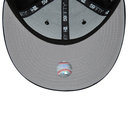 Pictured is this Boston Red Sox MLB Black Low Profile 59FIFTY Fitted Cap 2