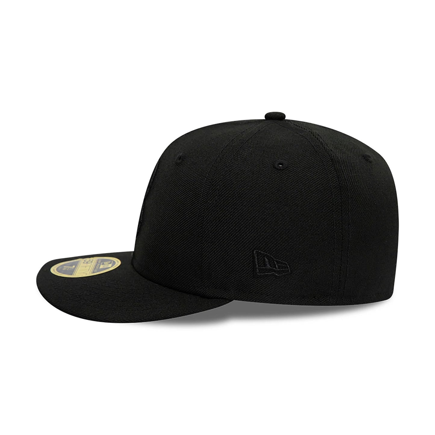 Pictured is this Boston Red Sox MLB Black Low Profile 59FIFTY Fitted Cap 6