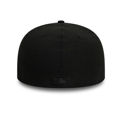 This is a Pittsburgh Pirates MLB Black on Black 59FIFTY Low Profile Cap 6