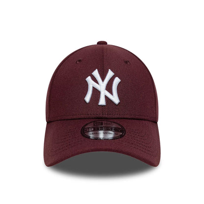 This is a New York Yankees MLB Dark Purple 39THIRTY Stretch Fit Cap 2