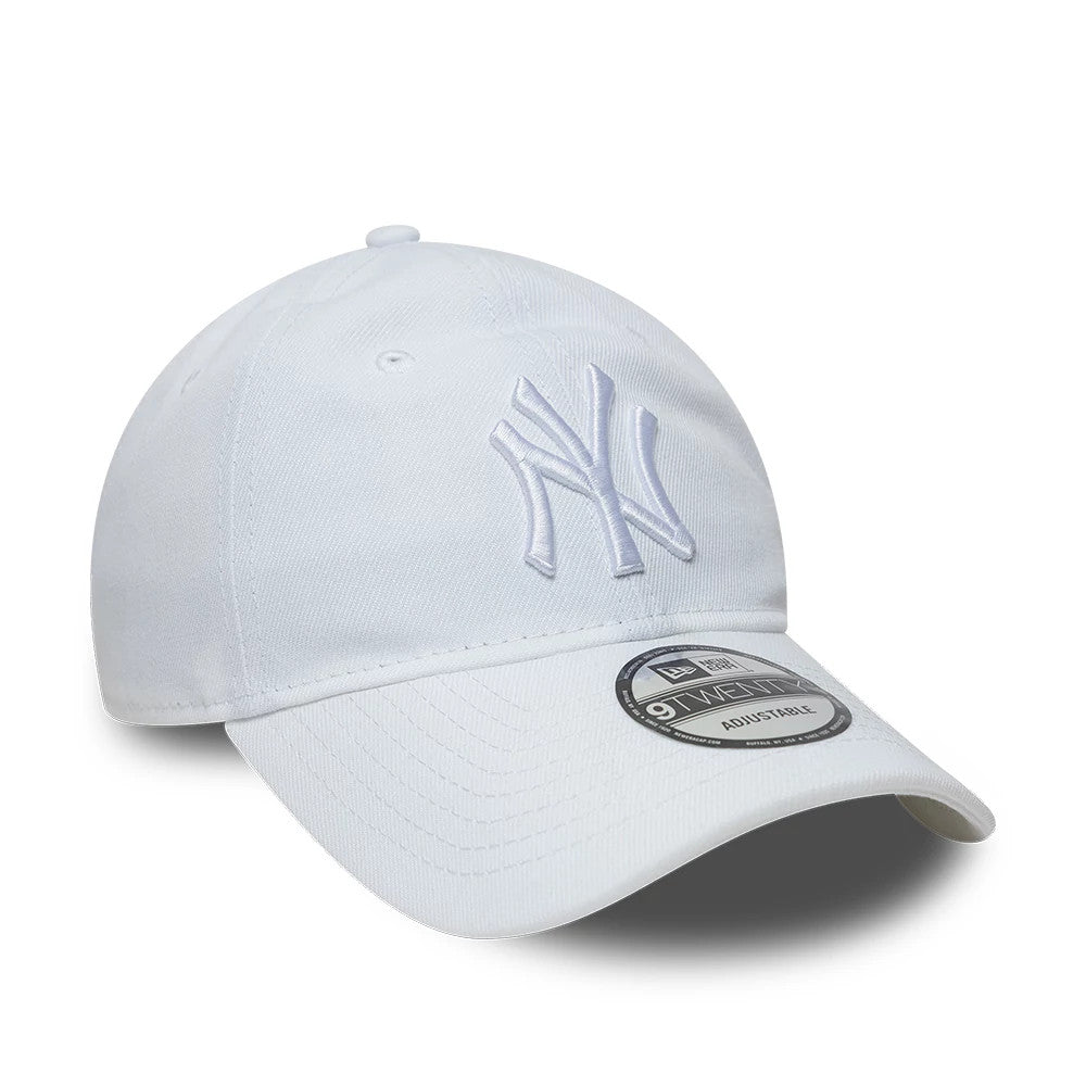 Pictured is this MLB New York Yankees 9TWENTY Adjustable cap in white. 3