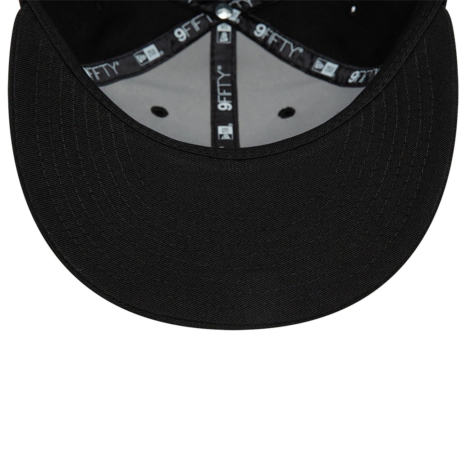 This is a Blank New Era Black Retro Crown 9FIFTY Snapback Cap 6