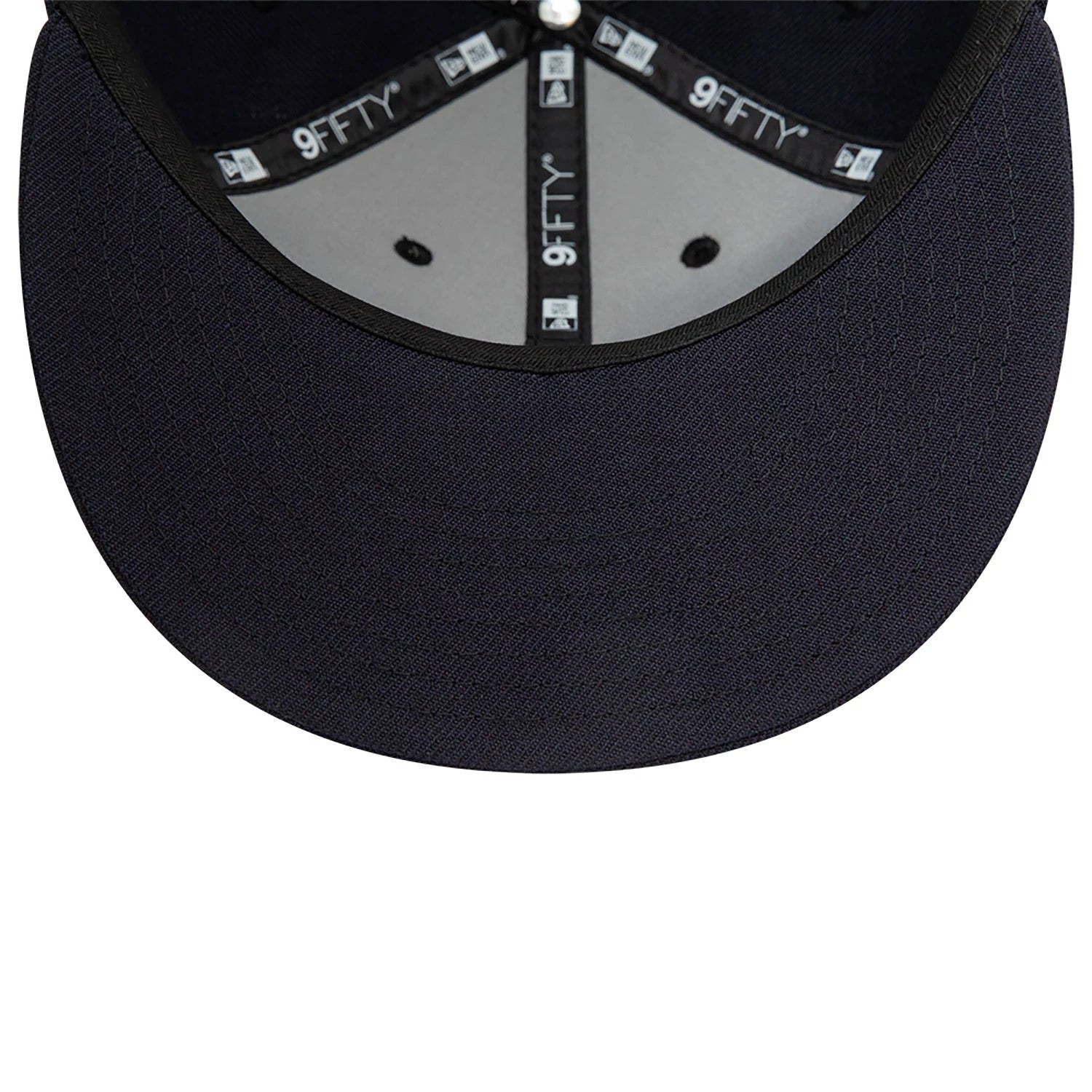 This is a Blank New Era Navy Retro Crown 9FIFTY Snapback Cap 7