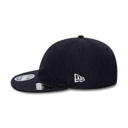 This is a Blank New Era Navy Retro Crown 9FIFTY Snapback Cap 4