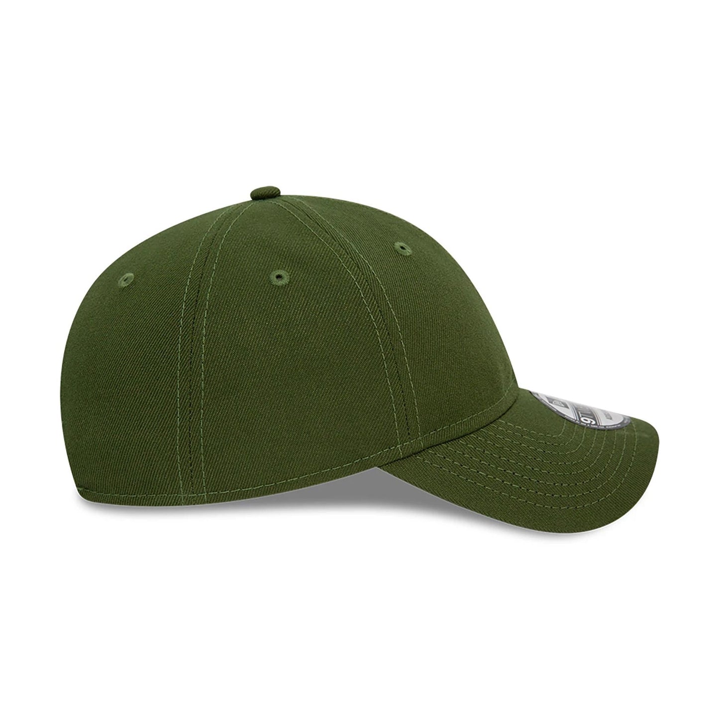 This is a Blank New Era Dark Green 9TWENTY Adjustable Cap 5